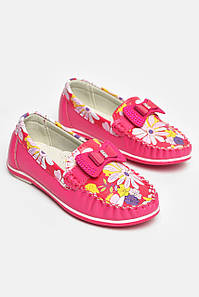 Мокасини дитячі для дівчинки рожевого кольору 208690P