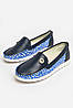 Мокасини дитячі для дівчинки синього кольору 208692P, фото 2