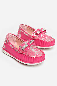 Мокасини дитячі для дівчинки рожевого кольору 208697P