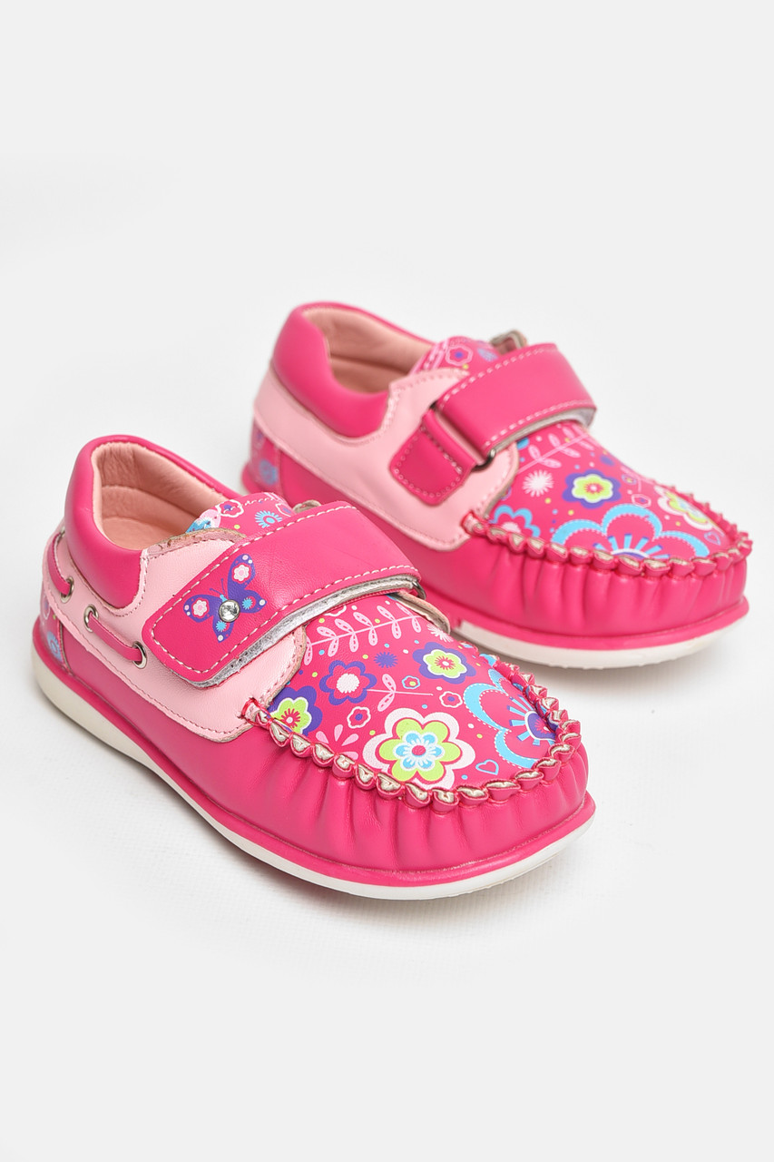 Мокасини дитячі для дівчинки рожевого кольору 208718P, фото 1