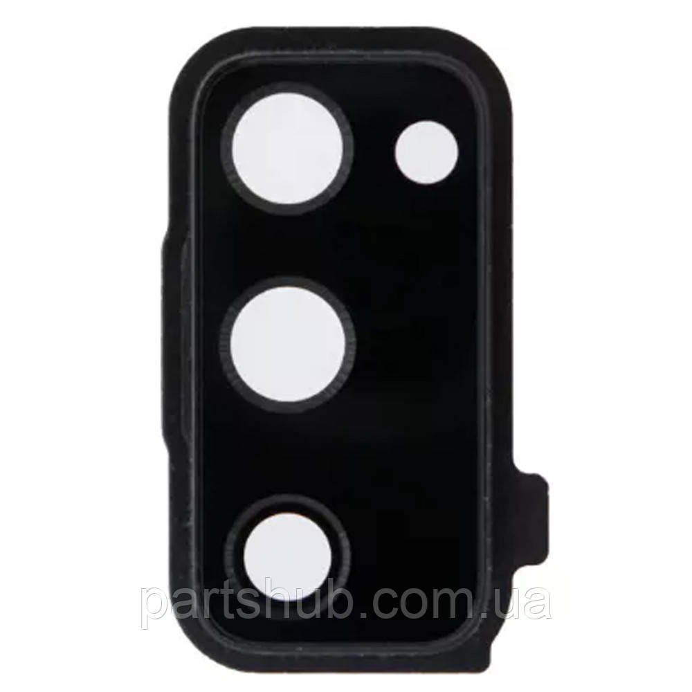 Скло камери Samsung Galaxy S20 FE G780F з рамкою (чорне), фото 1