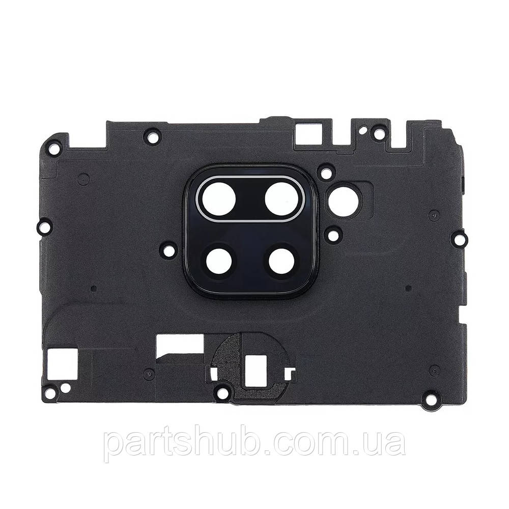 Скло камери Xiaomi Redmi Note 9 4G (з чорною рамкою), фото 1