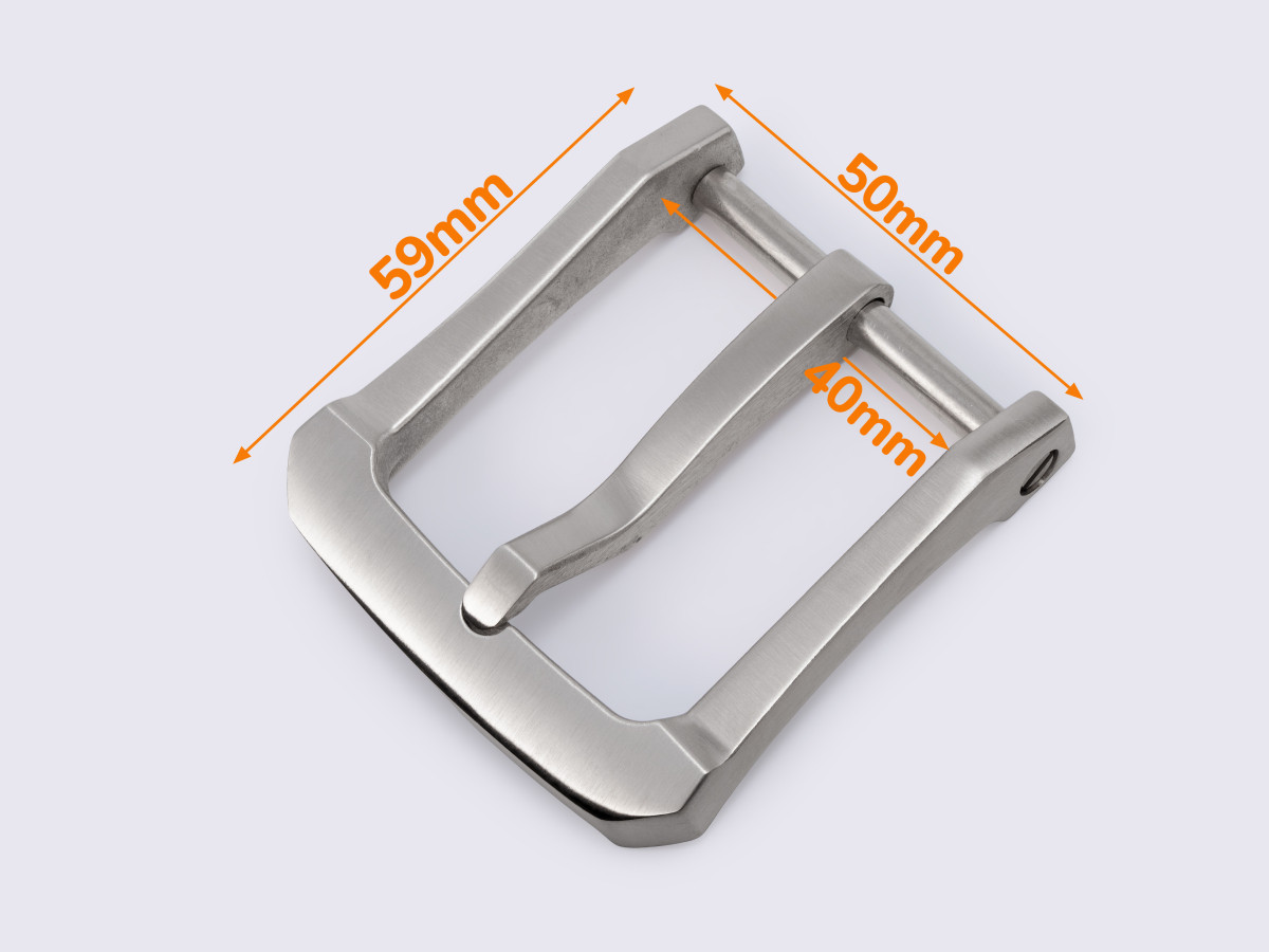 Пряжка для ременя з нержавіючої сталі 40мм 50-А601, фото 1