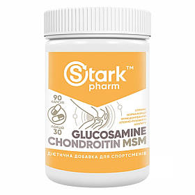Stark Pharm Glucosamine Chondroitin MSM - 90caps yL.