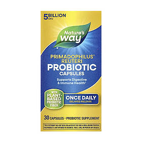 Nature's Way Primadophilus® Reuteri Probiotic - 30 vcaps yL.