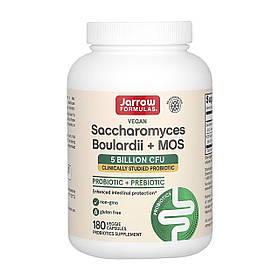 Jarrow Formulas Saccharomyces Boulardii + MOS - 180 vcaps yL.