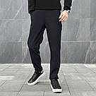 Штани із софтшелу для чоловіків весняні осінні темно-сині Pobedov Point 3XL, фото 5