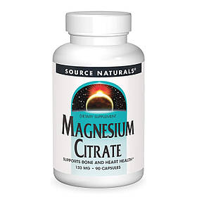 Source Naturals Magnesium Citrate 133mg - 90 caps yL.