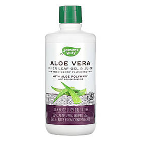 Nature's Way Aloe Vera Gel & Juice (Berry) - 1000 ml yL.