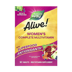 Nature's Way Women's Complete Multivitamin - 50 tabs yL.