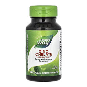 Nature's Way Zinc 30mg - 100 caps yL.