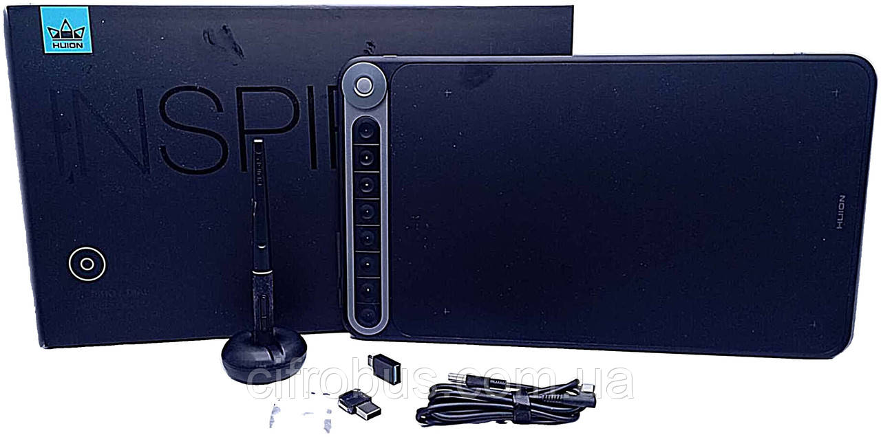 Графічний планшет Б/К Huion Inspiroy Dial Q620M, фото 1