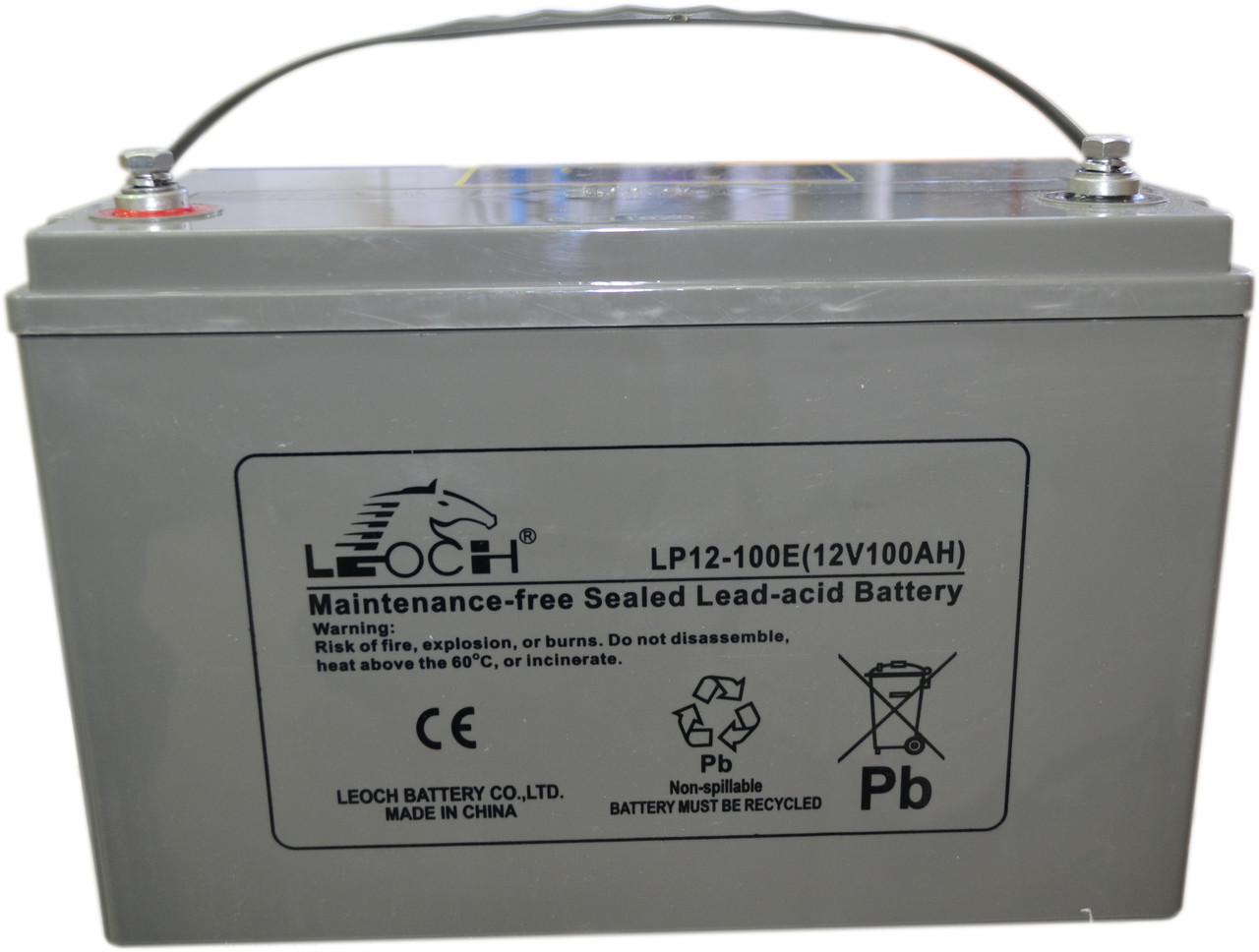 Leoch LX12-100E 12В 100Ah, мультигелевий (AGM) для ДБЖ