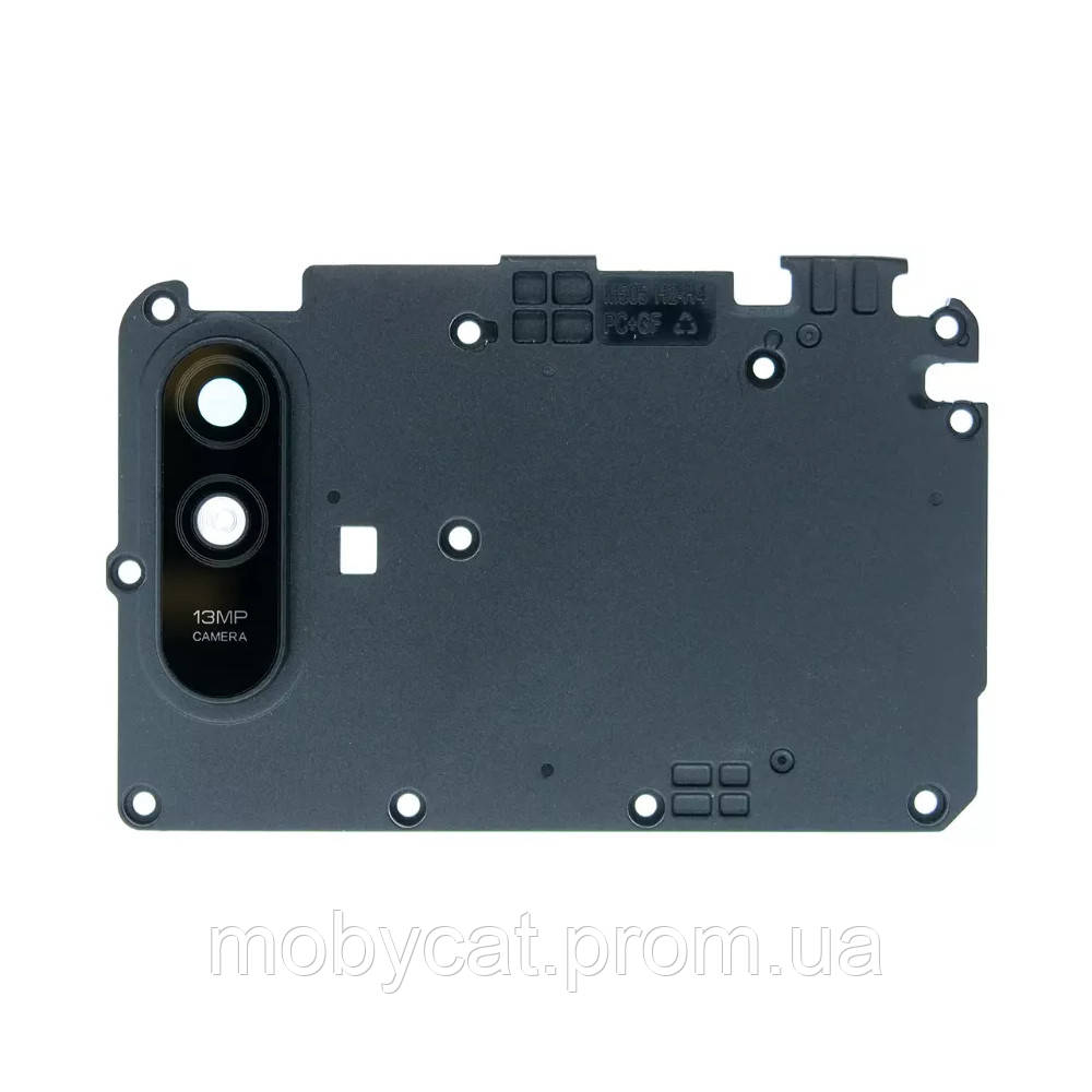 Скло камери Xiaomi Redmi 9A (з чорною рамкою), фото 1