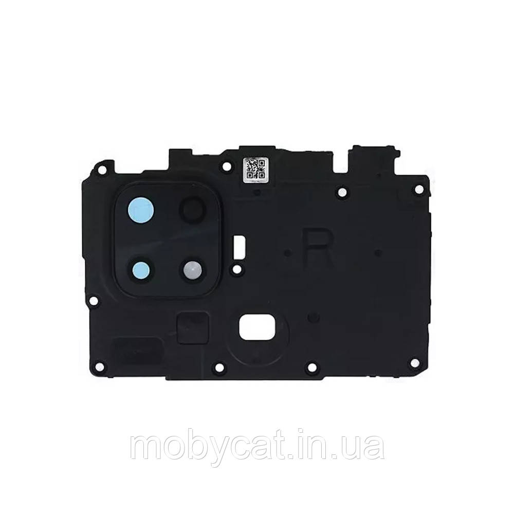 Скло камери Xiaomi Redmi 10C Poco C40 (з чорною рамкою), фото 1