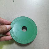 Алмазний диск 40 мм двосторонній для різання скла, кераміки, кришталю та нефриту, фото 2