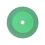 Алмазний диск 40 мм двосторонній для різання скла, кераміки, кришталю та нефриту, фото 4