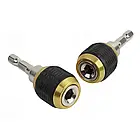 Магнітний тримач біт 1/4" 60 мм з фіксатором, CR-V призначений для роботи з шуруповертом і свердлами