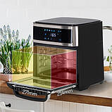 Мультипіч 13 л Adler AD 6309: конвекційна піч, аерогриль, фритюр, шашличниця у одному пристрої, фото 8