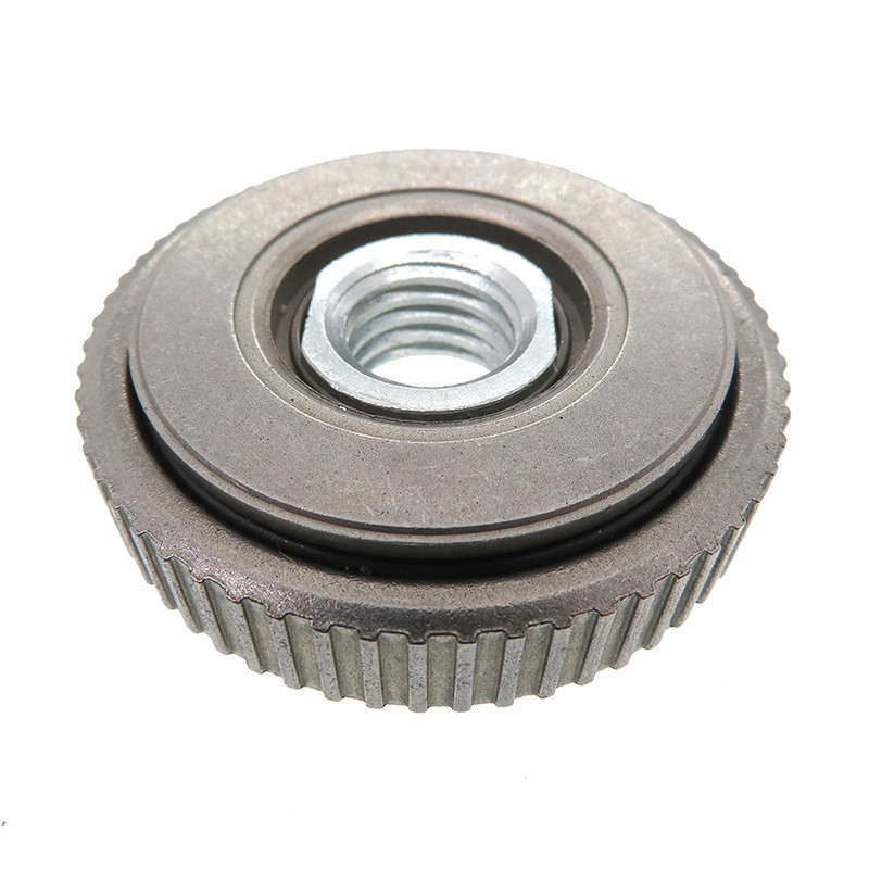 Гайка швидкозатискна M14 з шайбою для УШМ болгарки 115/125мм, швидкознімна фіксація диска, фото 1