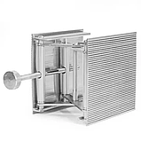 Мікроліфт платформа підйомна регульована для лазерного рівня та нівеліра, металева, висота 2.5–9 см, фото 6