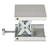 Мікроліфт платформа підйомна регульована для лазерного рівня та нівеліра, металева, висота 2.5–9 см, фото 8