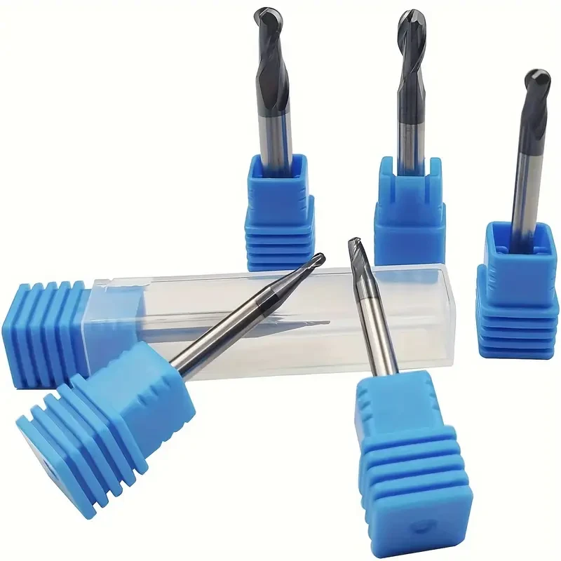 Фреза концевая по металлу 1.5x4x50мм HRC65 твердосплавная сверло MZG, высокоточная, фото 1