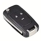 Викидний ключ корпус під чіп 3 кнопки для Chevrolet, смарт-ключ, заготовка для іммобілайзера