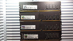Для ПК 32GB (4*8gb) DDR4 G.Skill PC4-19200U 2400T RAM Оперативна пам'ять F4-2400C15D-16GNT