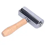 Валик для формування шкіри 100 мм, металевий ролик для тиснення та вирівнювання, фото 2