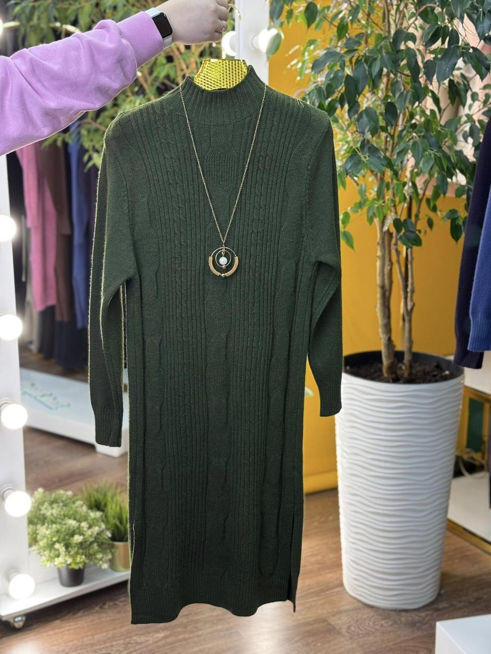 Ніжна жіноча туніка, тканина "В'язка" 44, 46, 48, 50 розмір 44