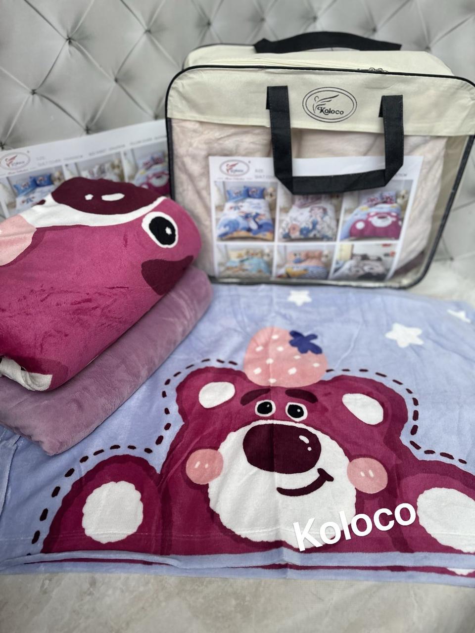 Велюрова постільна білизна 180×220 мод. 139/3, фото 1