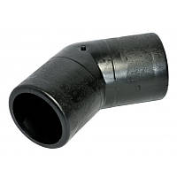 Коліно лите ПЕ 100 SDR 17 PN 10 д.125/45, фото 2