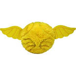 М’яка іграшка-стрибунець TY Beanie bouncers Golden Snitch Золотий Сніч 9 см, арт.83045, фото 3