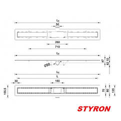 Душові канали Styron