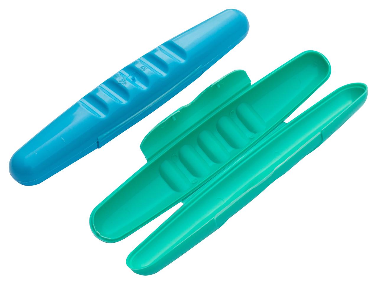 Футляр для зубної щітки із засувками пластиковий (Юніпласт), фото 1