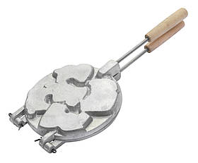 Форма для випічки алюмінієва Печиво Свинка Пеппа з вафлями з дерев'яною ручкою