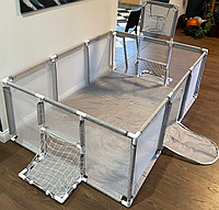 Дитячий манеж із безпечними стінками Оградження для дітей дитячий світ Дитяче ліжечко-манеж із сіткою