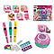 Дитячий набір для манікюру (лаки, лампа, наліпки) MBK-522, фото 2