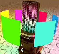 Супермікрофон з RGB-підсвіткою Zealsound спідній мікрофон із кріпленням