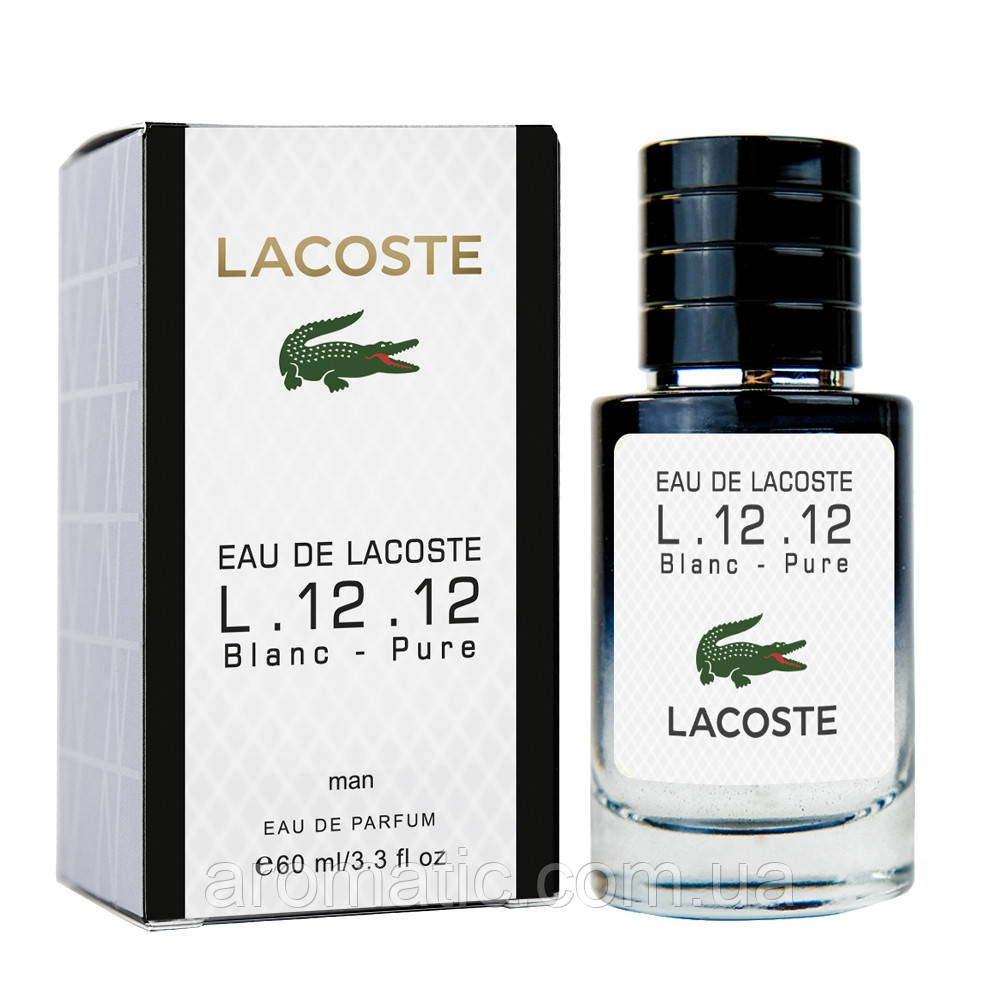 Lacoste Eau de Lacoste L.12.12 Blanc-Pure LUX NEW чоловічий 60 мл, фото 1