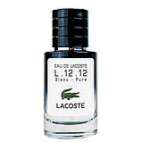 Lacoste Eau de Lacoste L.12.12 Blanc-Pure LUX NEW чоловічий 60 мл, фото 2