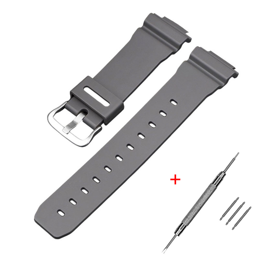 Ремінець для Casio G-Shock DW-6900 Gray SI