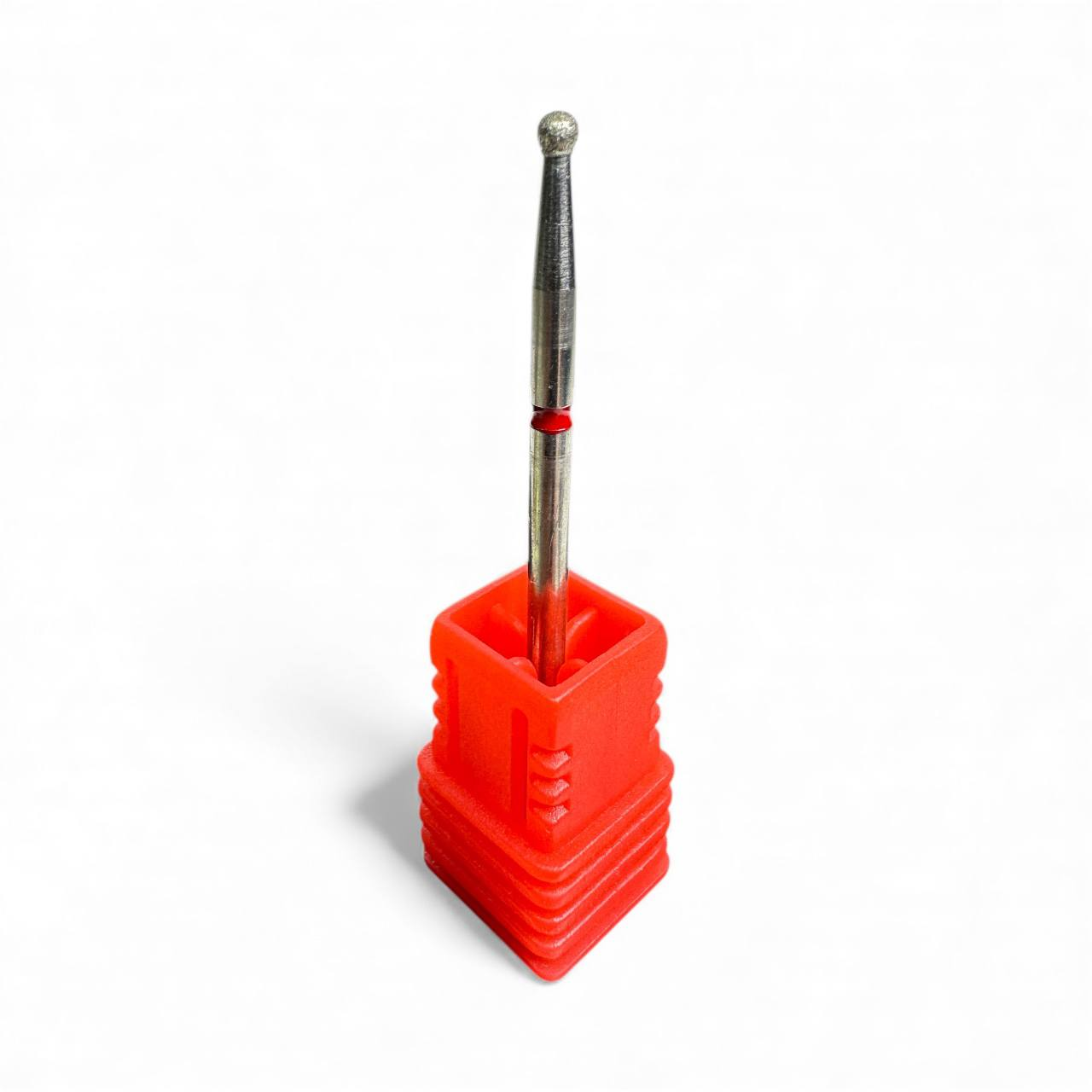 Насадка алмазна для фрезера №19, червона насічка