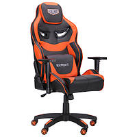 Крісло VR Racer Expert Genius чорний/жовтогарячий