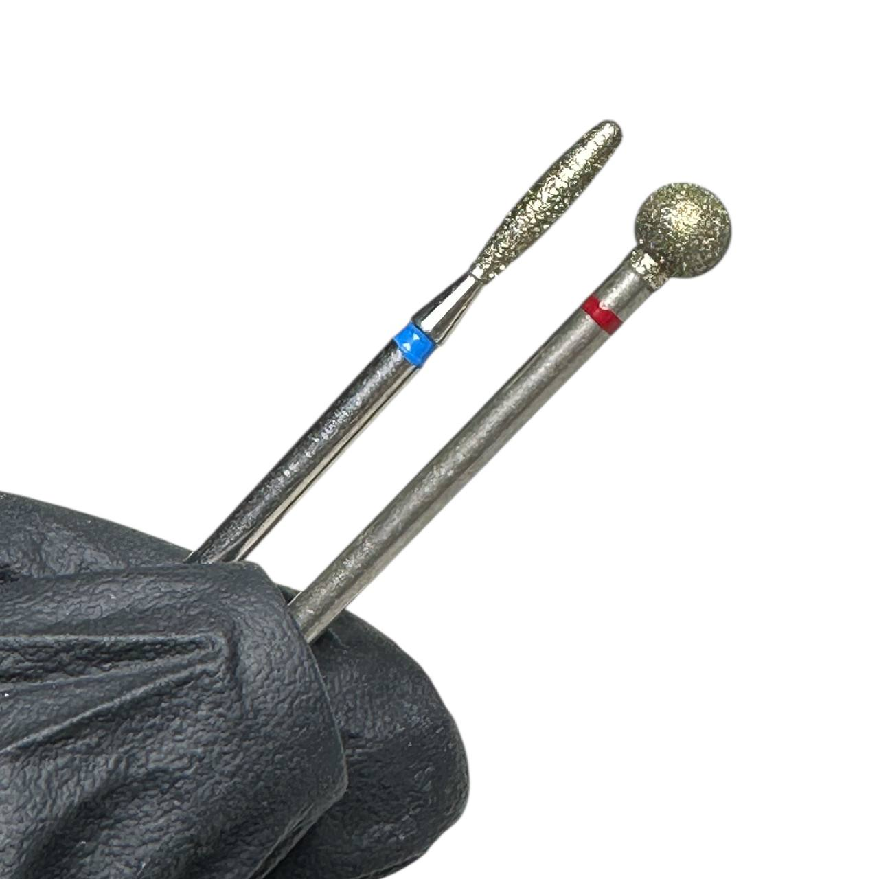 Фрези алмазні для манікюру/педикюру 2шт (130,12)