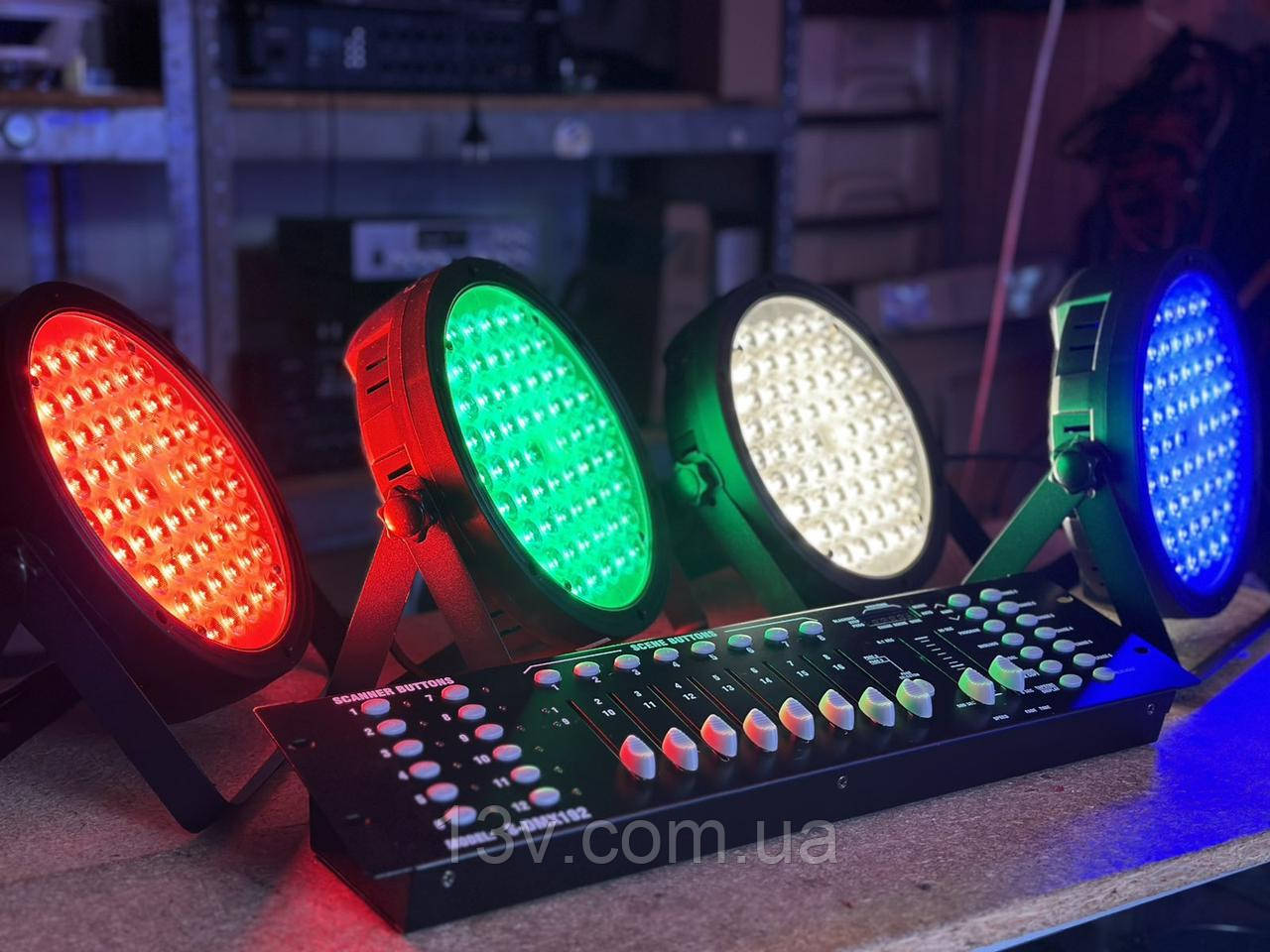 Прожектор PAR Big Dipper LPC120 RGBW 60x2w