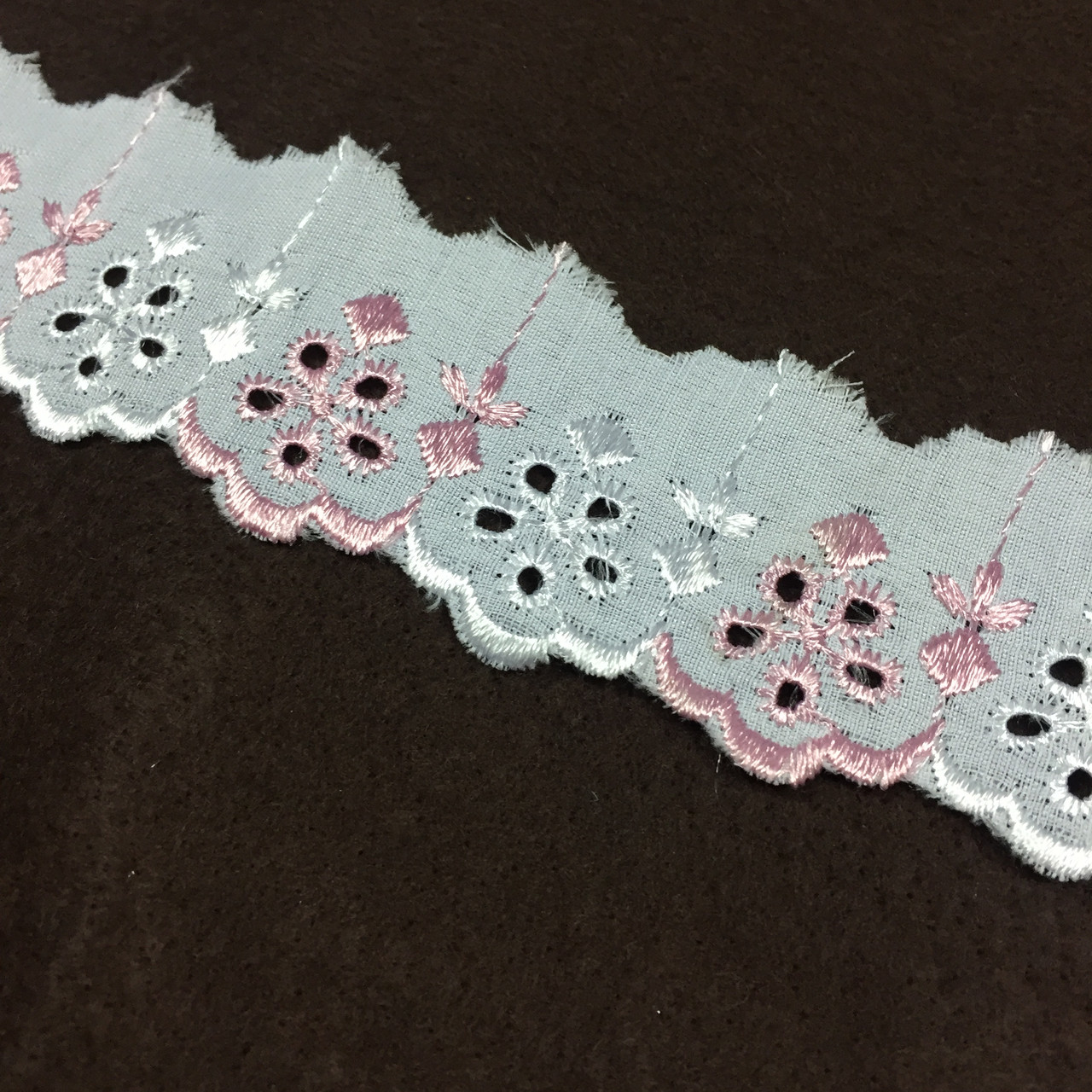 Прошва рожева (шиття), ширина 4,5 см, фото 1