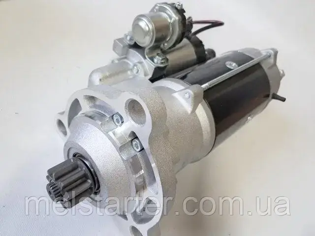 Cтартер 123708320 NEW HOLLAND, СLAAS з двигуном ОМ-421; Кількість зубів-9. Напруга: 12В. Потужність: 4,1 кВт (Melstarter)