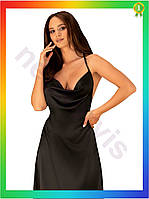NS Платье сексуальное Obsessive Neo Lux черное для романтических встреч наряд для особых случаев вечер 25Neo-ss